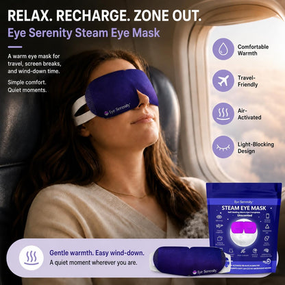Eye Serenity Warm Eye Compress and Sleep Mask