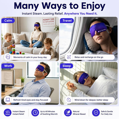 Eye Serenity Warm Eye Compress and Sleep Mask