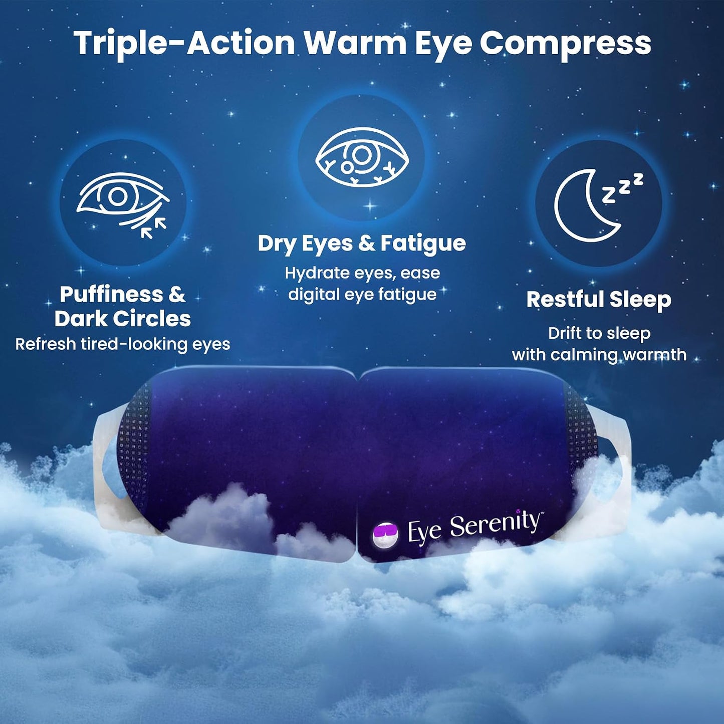 Eye Serenity Warm Eye Compress and Sleep Mask