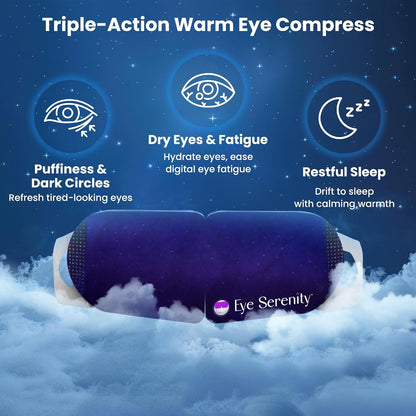 Eye Serenity Warm Eye Compress and Sleep Mask