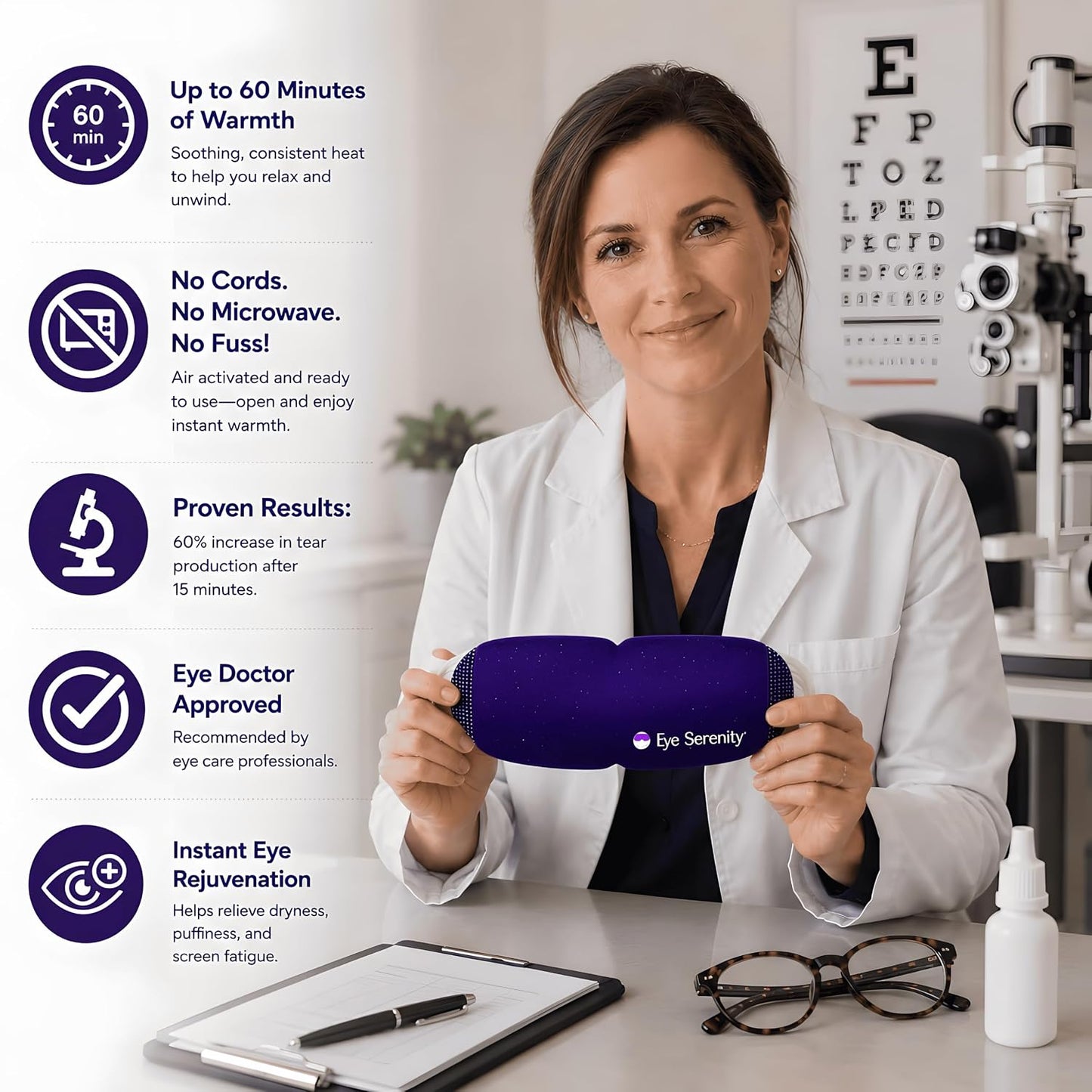 Eye Serenity Warm Eye Compress and Sleep Mask