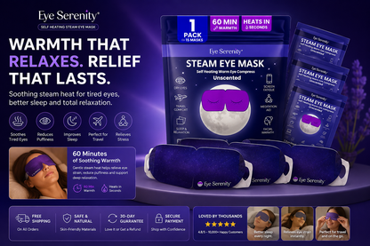 Eye Serenity Warm Eye Compress and Sleep Mask