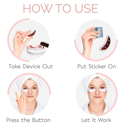 Red Light Eye Patches