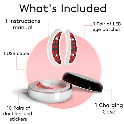 Red Light Eye Patches